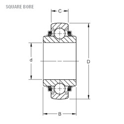 roulements W208PPB6 Timken