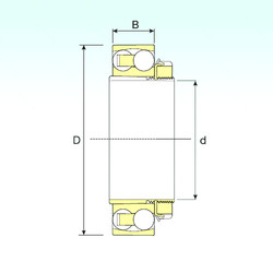 roulements 2320 K+H2320 ISB