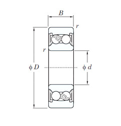 roulements 2314-2RS KOYO