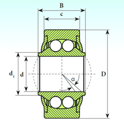 roulements GE 12 BBH ISB