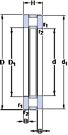 підшипник 81244 M SKF