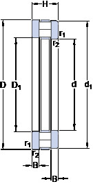 підшипник 89322 M SKF