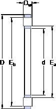 підшипник K 81113 TN SKF