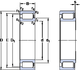 підшипник NCF 3038 CV SKF