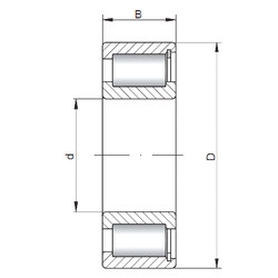 підшипник NCF1852 V ISO