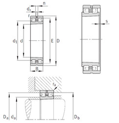 Rolamento NN3038-AS-K-M-SP INA