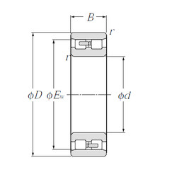 Rolamento NN3015 NTN