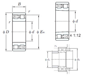 Rolamento NN3005K KOYO