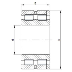 Bantalan SL014848 ISO