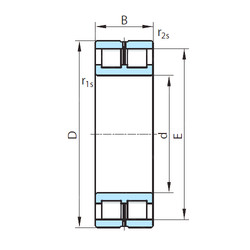 Rolamento NNC4880V PSL