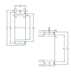 Rolamento NNCF4940CV SKF