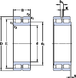 Rolamento NNCL 4924 CV SKF