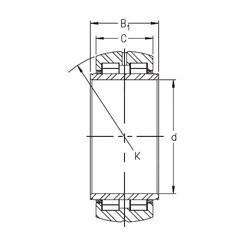 Bantalan SL06 024 E INA