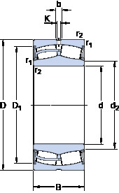 Rolando 24136-2CS5/VT143 SKF