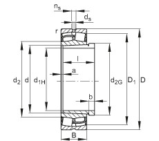 Rolando 24132-E1-K30 + AH24132 FAG