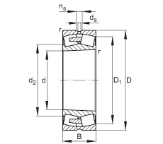 Rolando 24196-E1A-K30-MB1 FAG