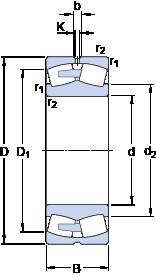 Подшипник 24092 ECA/W33 SKF