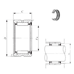 Bantalan RNA 4910U IKO