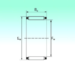 Подшипник K19x23x17 NBS