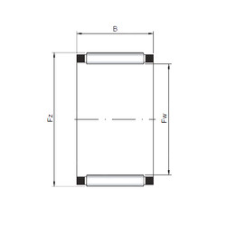 Bantalan K55x60x27 CX