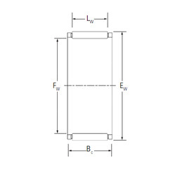 Подшипник K18X23X23SE KOYO