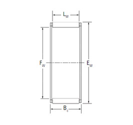 Подшипник K18X24X15BE KOYO