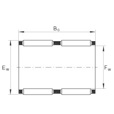 المحامل K24X30X31-ZW INA