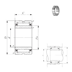 підшипник TAFI 709525 IKO