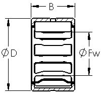 roulements NCS1016 AST