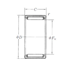 Bantalan RLM739025-1 NSK