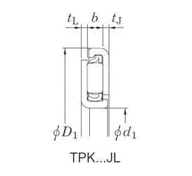 підшипник TPK6078JL KOYO