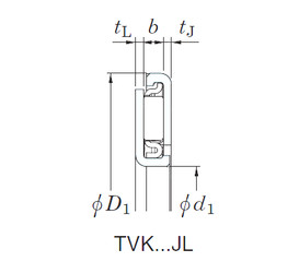 підшипник TVK5676JL KOYO