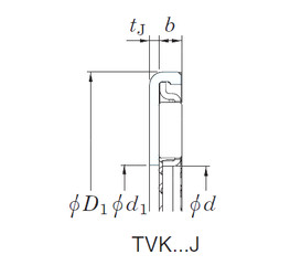 підшипник TVK3448J-1 KOYO