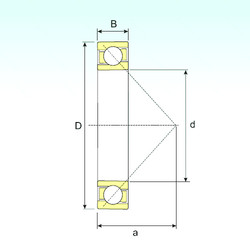 roulements 7092 A ISB