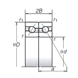 roulements 70BTR10S NSK