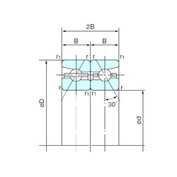 Rodamiento 75TAH10DB NACHI