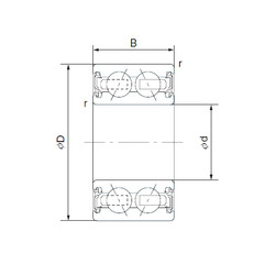 підшипник DAC3055GRR9D KOYO