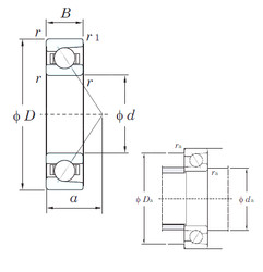 Rodamiento 7916C KOYO