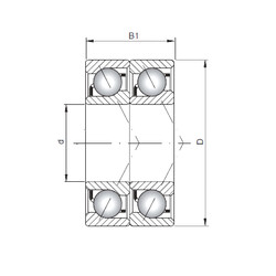 roulements 7064 BDT ISO