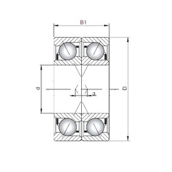 Rodamiento 7416 BDF ISO