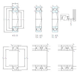 roulements 71804 CD/P4 SKF