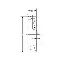 Rodamiento 7903C NACHI