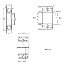 roulements 7036DT CYSD