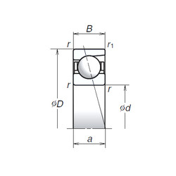 roulements 706A NSK