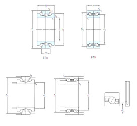 підшипник BTW 35 CTN9/SP SKF