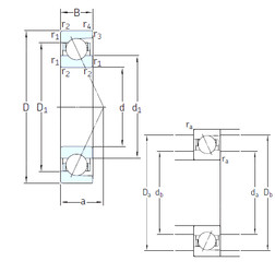 підшипник E 270 /NS 7CE1 SNFA