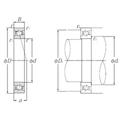 підшипник HSB918C NTN