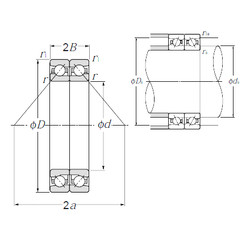 підшипник HTA940DB NTN