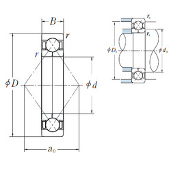 підшипник QJ 1028 NSK