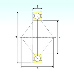 підшипник QJ 332 N2 M ISB